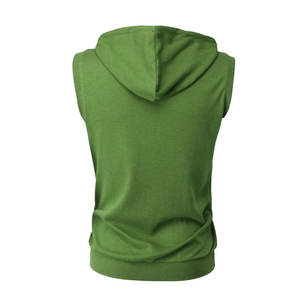 Sudadera con capucha sin mangas para hombre, novedad en venta, Sudadera con capucha para hombre, Sudadera con capucha sin mangas y logotipo personalizado - Product Image 4