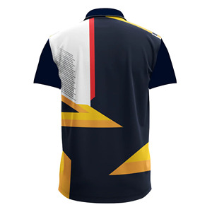 Camisetas personalizables del equipo de Cricket para hombre, ropa deportiva duradera transpirable, uniformes impresos por sublimación ligeros de secado rápido - Product Image 2
