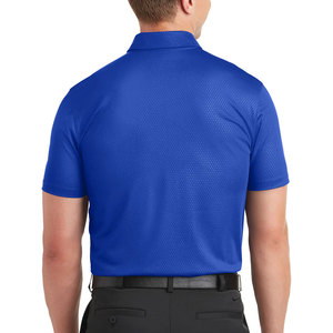 Chemises de golf imprimées personnalisées pour hommes Polo vierge uni 100% coton de haute qualité - Product Image 2