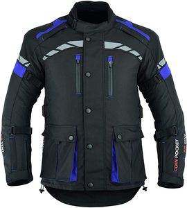 Blouson de moto de course, vêtement de sport grande taille, respirant, ignifuge, % polyester avec protections - Product Image 5