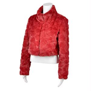 Chaqueta corta de moda invierno cálido-comprar chaqueta roja/ropa blanca personalizar al por mayor ropa de calle real chaqueta de mujer transpirable - Product Image 3