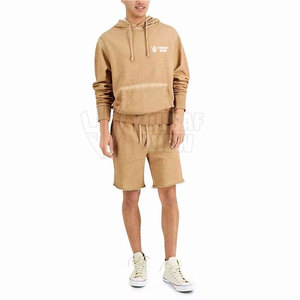 Nouvel arrivage de sweats à capuche pour hommes ensemble court Style unique respirant imprimé sweats à capuche décontractés pour l'été grande taille Offre Spéciale - Product Image 1