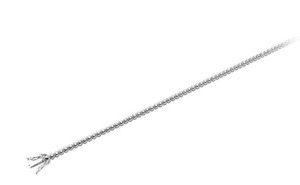 Pulsera Delicada con Corte Redondo y Diamantes Cultivados en Laboratorio de 0.50 Ct F-G VS en Platino, para Uso Diario, Regalo, Producto de Joyería de Moda - Product Image 1