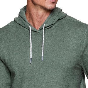 เสื้อฮู้ดมีซิปแบบสวมหัวผ้าคอตตอนพิมพ์โลโก้ทรงบ็อกซี่ฟิตแบบกำหนดเอง - Product Image 2