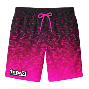 Pantalones Cortos Deportivos Transpirables de Secado Rápido para Hombre, Cintura Elástica con Cordón, Diseño de Logotipo Personalizado, Talla XS, para Entrenamiento, Playa, 100% Poliéster - Product Image 2