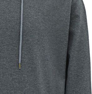 Sweat à capuche en velours pour homme avec une finition brillante à texture douce et un look décontracté surélevé pour les fans de streetwear à la mode - Product Image 6