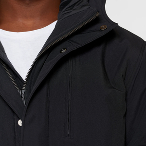 Ropa informal de algodón de concha suave, chaquetas con cuello levantado, logotipo personalizado, ropa para exteriores, chaquetas cálidas de invierno para hombres, chaquetas de concha de algodón - Product Image 6