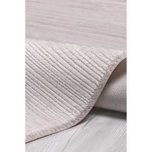 Tapis moderne beige Elkenz 7555 Netline Home 80x150cm 100% acrylique, non-muant, facile à nettoyer, durable, chambre à coucher, bureau, chambre d'enfant - Product Image 2