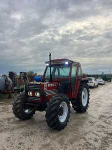Tracteur agricole Fiatagri 80-90 DT d'occasion, direction confortable, haute efficacité, machines agricoles - Product Image 6