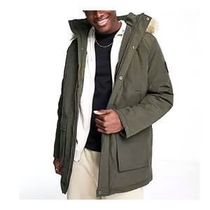 Veste parka pour homme à prix avantageux, respirante, confortable, vêtements d'extérieur, matière douce et durable, veste parka de haute qualité - Product Image 1