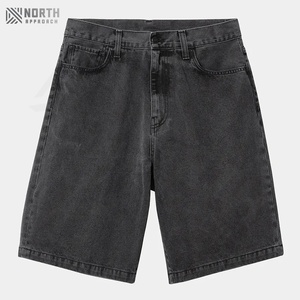 Shorts en jean amples vintage pour hommes, style streetwear estival, décontractés, pour le travail, mode, shorts pour hommes, shorts en jean amples pour hommes, été - Product Image 5