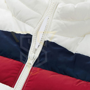 Blouson matelassé léger de qualité supérieure pour homme, design unique, style urbain, tissu tricoté respirant, service OEM pour l'hiver - Product Image 4