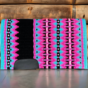 EquiElite Exports, couverture de selle de cheval classique en laine faite à la main, doublure en polycoton, coussin de sport équestre durable - Product Image 2