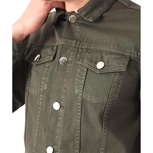 Chaqueta Vaquera Casual para Hombre - Chaqueta de Mezclilla Cómoda Perfecta para Atuendos Casuales y Actividades al Aire Libre Hecha en Pakistán de Alta Calidad - Product Image 2