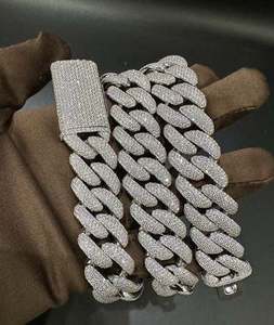 VVS Moissanite 925 plata esterlina 18MM 22 pulgadas - Product Image 4