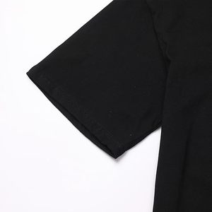 <b>100</b>% Cotton Short Sleeve T-Shirt Cool Fitness Anti Wrinkle Tees with Custom Logo Screen Print T-shirt for men loose fit - Product Image 5