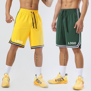 Shorts de sport vierges personnalisés pantalons décontractés pour hommes été mince cinq points Marathon course à pied entraînement Fitness basket-ball Shorts - Product Image 1