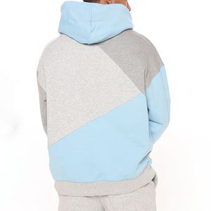 Sweat à capuche surdimensionné personnalisé 400-500 GSM pour hommes Streetwear pull mode sweat avec broderie et logo imprimé - Product Image 3