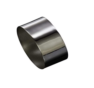 Fournisseur en gros de rond de serviette en métal, rond, design martelé, porte-serviettes de qualité exclusive - Product Image 4