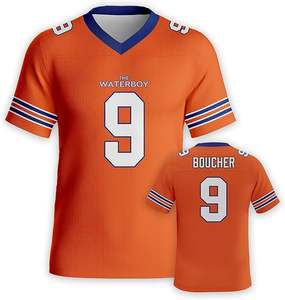 Maillot de football conçu pour les jeux à haute énergie, la construction respirante et légère offre une ventilation active facile à bouger - Product Image 1