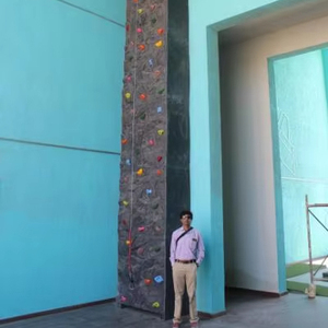 IFSC estándar alto fibra de vidrio Modular Boulder Pared de escalada atractivo educativo interior/exterior Rock Playhouse jardín de infantes - Product Image 1