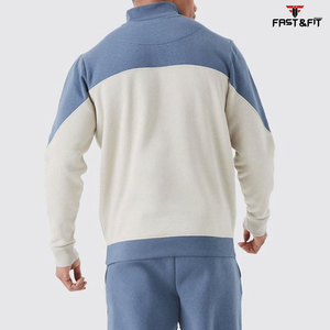 Nuevo estilo Ropa de diseño personalizado Contraste de color Cómodo Ropa deportiva de alta calidad Chándal en color sólido Hecho en Pakistán - Product Image 5