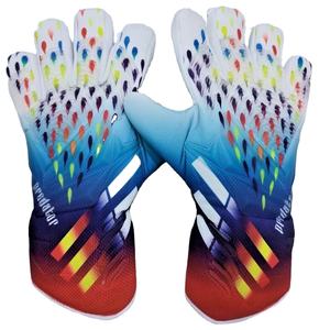 Nouveaux gants de gardien de but multicolores avec protection des doigts de la paume de contact Gant de gardien de but de football - Product Image 1