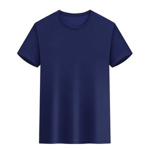 2 uds. Camiseta de Color sólido 100% algodón hombres mujeres blanco cuello redondo suelta de manga corta Camiseta modelos básicos que combina con todo pareja Tops negro - Product Image 1
