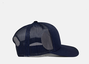 Custom <b>Plain</b> Logo Structured & Breathable Mesh Trucker <b>Cap</b>, Young & Comfortable Streetwear for Adult, Crafted in Vietnam Factory - Product Image 4