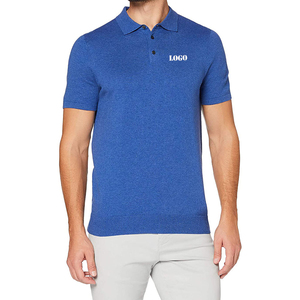 New Arrival Men's Polo Shirt 100% Cotton Polyester Breathable Short Sleeve Printed Turn Collar Custom Size Unisex Plus Size OEM - Product Image 5