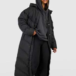 Vestes d'hiver unisexes épaissies et amples avec impression de logo personnalisé, taille plus pour les femmes, nouveau design 2025 - Product Image 3