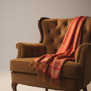 Luxury Woolen Kullu <b>Shawl</b> 80x40 Inch Soft and Warm Traditional Himalayan Handwoven Art <b>for</b> Winter Wear at Good Price - Product Image 5