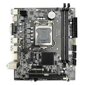 Carte mère ZEBRONICS H110M2 Micro-ATX DDR4 pour socket LGA 1151, prend en charge les processeurs Intel de 6e/7e/8e/9e génération, nouvelle - Product Image 1