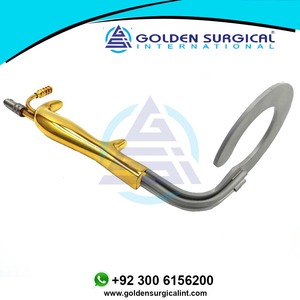 Rétracteur mammaire à anneau circulaire C pour augmentation mammaire avec éclairage à fibres optiques et instruments de chirurgie pour tubes d'irrigation - Product Image 2