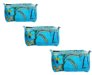 ชุดกระเป๋าบุผ้านุ่ม3ชิ้นวัสดุผ้าฝ้ายรักษ์โลกมีตัวเลือกการสร้างแบรนด์สำหรับชุดของขวัญ - Product Image 2