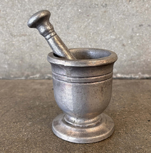 Mortero y Maja de aluminio, precio de fábrica, juego de mortero para cocina, nuevo diseño de aluminio, decoración de herramientas de especias - Product Image 2