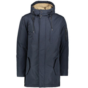 Vestes parka longues à capuche pour hommes de haute qualité en gros, personnalisables, respirantes, grande taille, polaire d'extérieur - Product Image 5