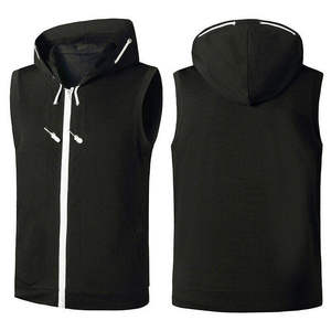 Camiseta Deportiva con Capucha Personalizada, Ligera, sin Mangas, para Gimnasio, Musculación y Culturismo - Product Image 2