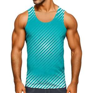Camiseta sin Mangas de Alta Calidad para Hombre, Talla Grande, Transpirable, de Secado Rápido, para Gimnasio - Product Image 5