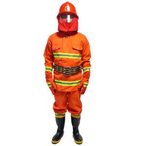Equipo de bombero Kits de bombero Equipo de bombero Uniforme EN 469 Bunker Turnout Gear NOMEX Ropa de lucha contra incendios - Product Image 6