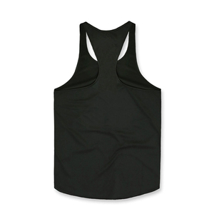 Camiseta Deportiva de Tirantes para Hombre con Logotipo Personalizado, Diseño Acanalado, Transpirable, para Gimnasio, Entrenamiento, Camiseta Gruesa para Verano - Product Image 2