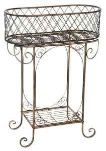 Support de jardinière en fer galvanisé/support de pot de fleur de balcon mural/supports de pot de fleur support de plante support de jardinière pour jardin - Product Image 3