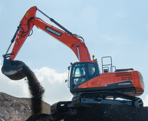 Excavatrice sur chenilles Doosan DX350LC à vente chaude, machine d'excavation de grande capacité, performances fiables pour l'exploitation minière et la construction - Product Image 5
