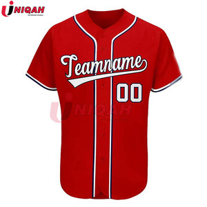 เสื้อเบสบอลระบายอากาศแบบซับลิเมชั่นขายส่ง โพลีเอสเตอร์ 100% โลโก้แบบกำหนดเอง สีและดีไซน์ปรับแต่งได้ ขายดี - Product Image 2