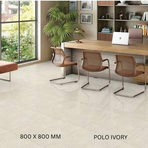 Azulejos de Porcelana Modernos Antideslizantes de 800x800 mm, Textura Imitación Piedra, Antibacterianos, Resistentes a los Ácidos, para Interiores de Apartamentos/Villas - Product Image 4