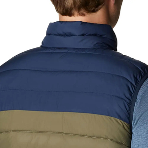 2025 personnalisé hommes gilet bouffant bonne qualité imperméable hiver gilet coupe-vent et respirant avec broderie personnalisée imprimé Logo - Product Image 5