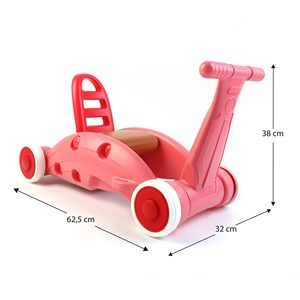ROBINCOOL Andador Convertible 3 en 1, Silla Mecedora y Correpasillos para Niños, 63 x 32 x 38 cm - Product Image 4