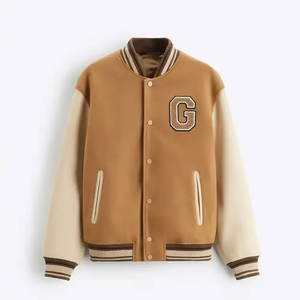 Chaqueta Varsity para Hombre, Cálida y Acogedora, Diseño Moderno, Estilo Vintage Actualizado - Product Image 1