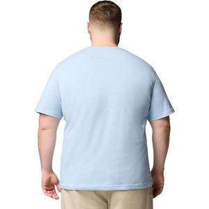 Camiseta de Hombre 100% Algodón, Nueva, a la Moda, Precio de Fábrica, Lisa, Teñida, con Estampado Digital, Transpirable, Ecológica, Talla Grande, Corte Holgado - Product Image 2