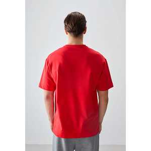 Camiseta Básica Extra Grande para Hombre - Fiesta, 100% Algodón Jersey, Gruesa, Suave y Texturizada - 88378 - Product Image 2